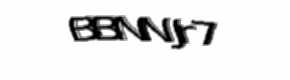 Security check image, please type the characters shown