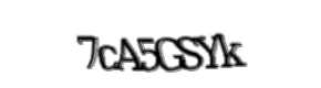 Security check image, please type the characters shown