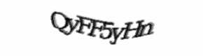 Security check image, please type the characters shown