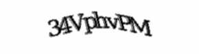 Security check image, please type the characters shown