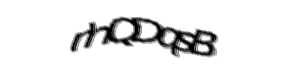 Security check image, please type the characters shown